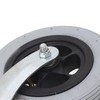 Wheelchair Replacement Wheel Grey 6 Inch PU Inflatable Universal Wheelchair
