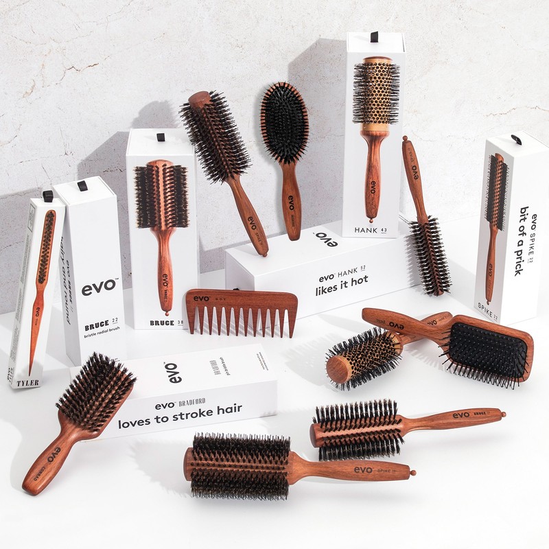 Evo Bradford Pin/Bristle Dressing Brush