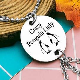 Penguin Gifts Rear View Mirror Hanging Accessories Inspirational Penguin Gifts for Penguin Lover Gift Encouragement Gift Funny Inspirational Present for Her Funny Gift for Friends Animal Lovers