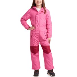 Arctic Hero Kids Snow Suit - Toddler Girls and Boys Snowsuit One Piece Waterproof Insulated Winter Jumpsuit Coveralls (2T-14), Size 2-3T, Pink/Fuchsia