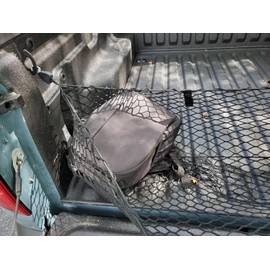 EACCESSORIES EA Trunk Organizer Cargo Net for Ford Ranger 2019–2025 – Envelope Style Cargo Net for Pickup – Premium Mesh Elastic Car Trunk Organizer Vehicle Carrier Storage – Compatible with Ranger