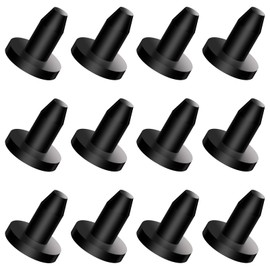 12pcs Kayak Drain Plug Kit for Pelican & Sun Dolphin Sundolphin Kayaks, Waterproof Rubber Scupper Plugs Replacement for Most Fishing Boats Canoes Dinghy Parts Accessories