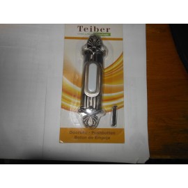 Teiber New Scrolled Ribbed Doorbell Push Button Model #BSSO-AP By Teiber  Antique Pewte