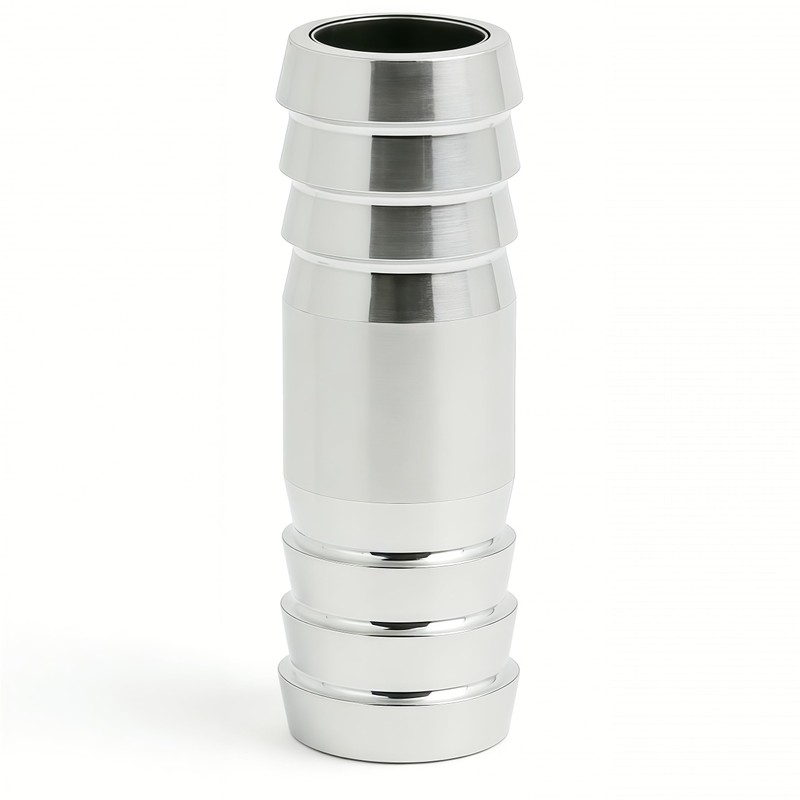 Lophtnix Stainless Steel 304 Hose Barb Union Connector Fitting, 1-1/4"