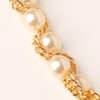 ICQC Pearl Gold Adjustable Waist Chain Belt for Women Bridal