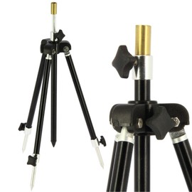 2x Fishing Tripod For Rod Rests Adjustable Legs & Banksticks Carp Coarse Tackle 26-44cm