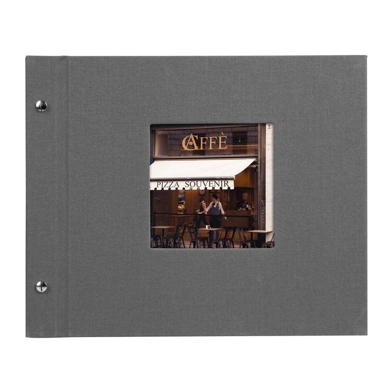 goldbuch Bella Vista Screw Album with Picture Cut-Out 39 x