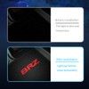 uunonaha 2 pcs Non-Fading LED Car Door Logo Lights Courtesy