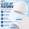 Silicone Swim Cap for Adults – Durable Waterproof Pool Hat