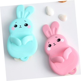 Housoutil 3pcs Cute Multi-purpose Bath Washing Brush Safe Skin Cleaning Tool for Home Use Compact Design for Easy Storage and Convenient Cleaning