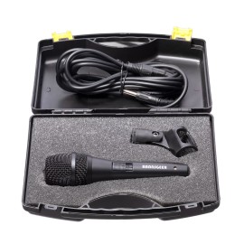 Unbranded Rannsgeer Dynamic Vocal Karaoke Microphone w/ Cable & Carrying Case RM82B