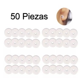 Perforadoras MX Mayoreo 50 Discos De Silicona Para Eliminar Piercing Bumps