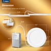 Amico 6 Pack 6 Inch 5CCT LED Recessed Ceiling Light