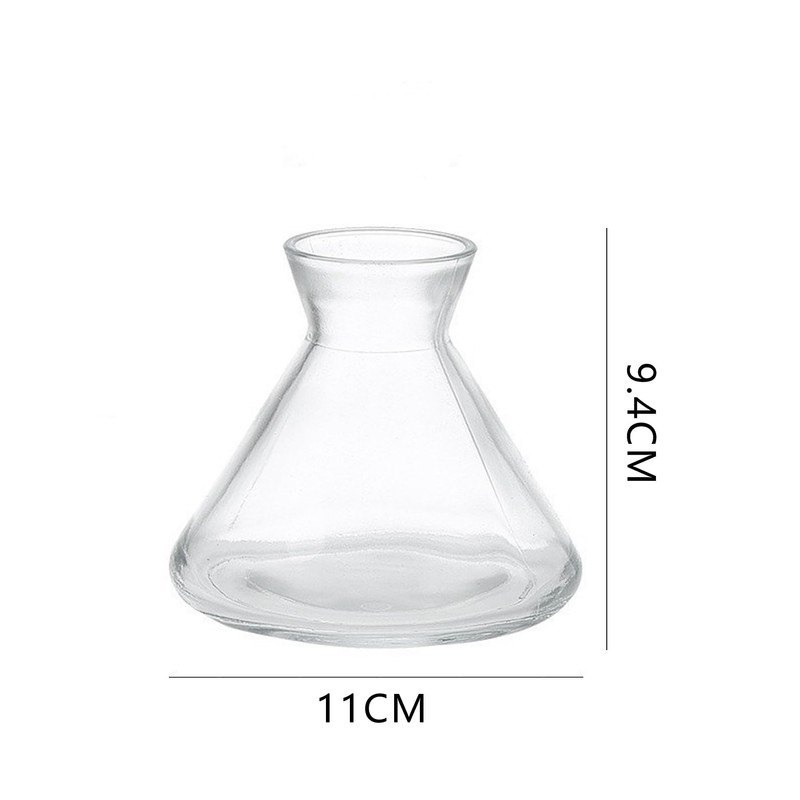 200ml Clear Glass Reed Diffuser Bottles,Empty Refillable Diffuser Bottle for