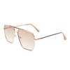 AIRE Asteroid Sunglasses - Gold, Aviator, Women's, Classic Retro Style