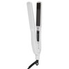 Professional Electric Hair Straightening Curling Iron DualUse Hair Straightener (White