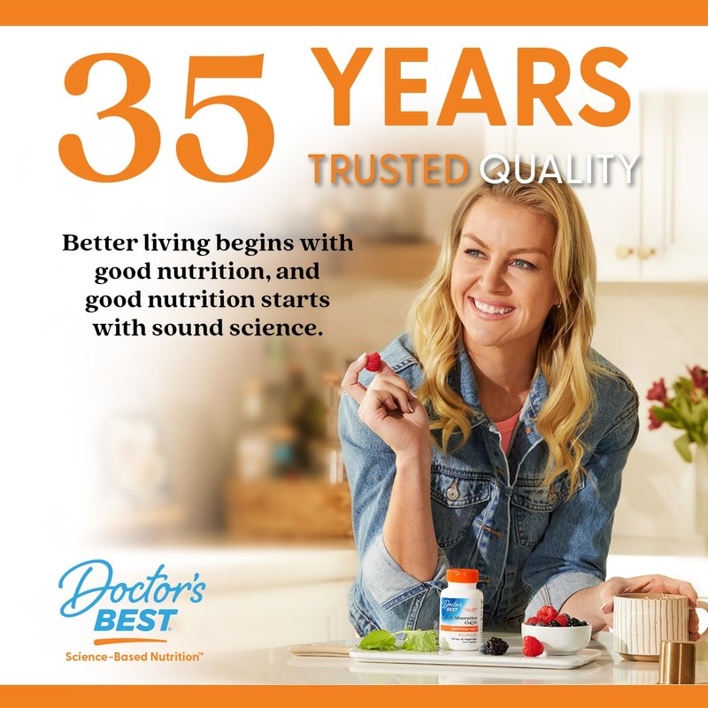 Doctor's Best Fully Active Folate with Quatrefolic400 mcg, Healthy Mood,