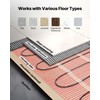 VEVOR 15 sqft Self-Adhesive Mesh Floor Heating Mat System, 120V