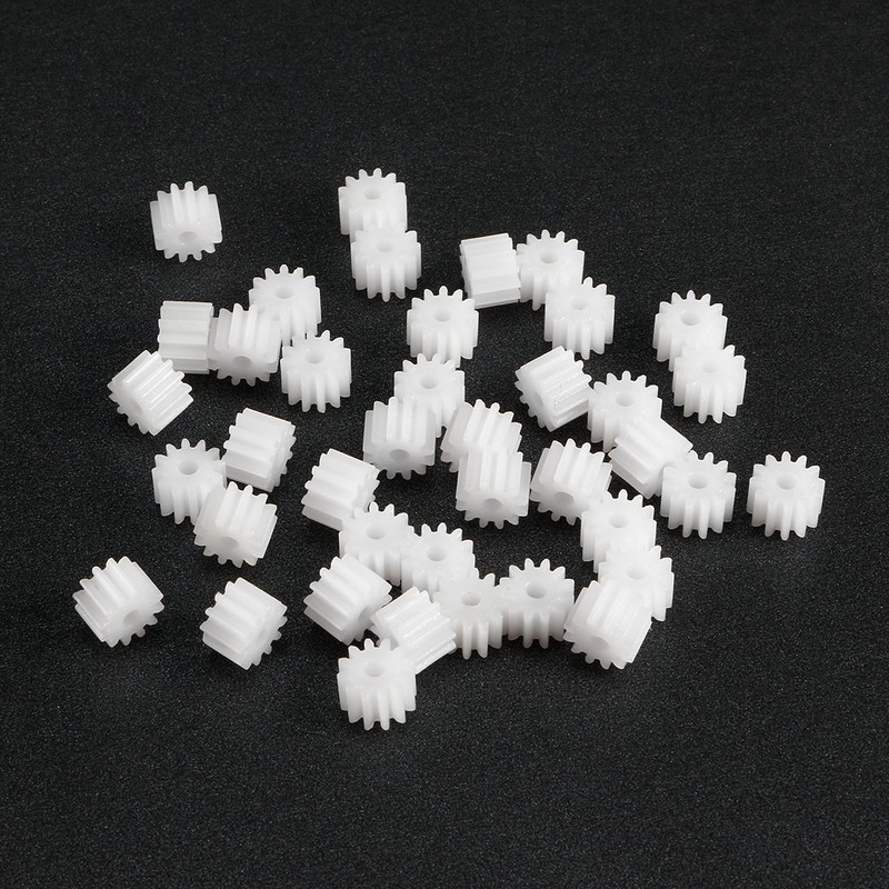 uxcell 40pcs Plastic Gears 12 Teeth Model 122A Reduction Gear
