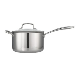 Tramontina Covered Sauce Pan Tri-Ply Clad (4 Qt) 80116/036DS