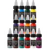 Eiptwh 14 Color Tattoo Inks Set 15ml 0.5oz Professional Tattoo
