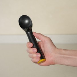 Thunder Group SLTHDP124 Dipper 45ml 1.5oz Ice Cream Scoop Non-Slip Non-Stick Aluminum