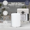 Esprit de Fleur Essential Oil Diffuser Light Stone Finish &