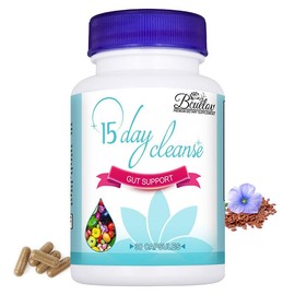 Bcuelov 15-Day cleanse Health Supplement with Senna Leaf for Digestive Health and Gut Health - Specification: 2 bottle