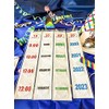 CRYSTAL SET - 5 PRESERVATIVE ANNIVERSARY 30 YEARS