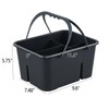 Tyminin Plastic Utility Caddy with Handle, Shower Caddy Tote 4