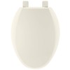 ProFlo PFTSEC2000BS PFTSEC2000 Elongated Closed-Front Slow Close Toilet Seat and