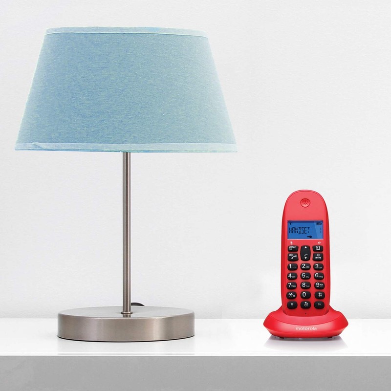 Telefono Inalambrico DECT MOTOROLA C1001 Rojo Cereza