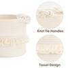 CherryNow Small Woven Storage Baskets, 9.5'' x 7'' inches Cotton