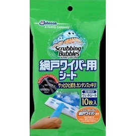 Set of 5 x 10 Scrubbing Bubble Screen Wiper Sheets