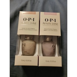OPI Infinite Shine Nail Polish  Lacquer RIDGE FILLER & Brightening Primer