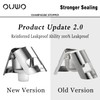 OUWO Champagne Stopper 6 Pack Stainless Steel Champagne Save with