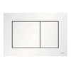 TECE now 9240417 Toilet Flush Plate for Dual Flush Technology