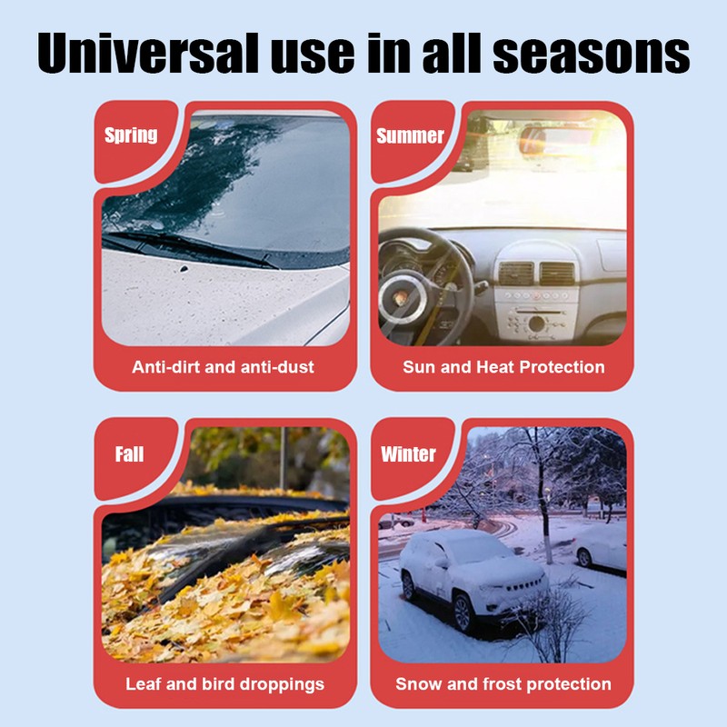 Windshield Cover for Ice and Snow Car Cover Waterproof All