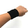 Running Sweat-Absorbing Wrist Band Wristband Black 5ea