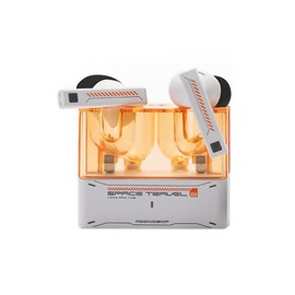 Moondrop Space Travel 2 HiFi Noise-Canceling TWS wiress Earphone Bluetooth 6.0 ANC Low-Latency Game Mode SBC/AAC (White)