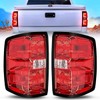 Nilight Taillight Assembly Compatible with 2014 2015 2016 2017 2018 2019 Chevy Silverado 1500 2500 HD 3500 HD 2015-2019 GMC Sierra 3500HD 2019 Silverado 1500LD OE Style Rear Lamp Replacement