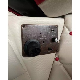 Florida's Finest Custom Work  Classic Sleeper AC Control Panel Frame Style White Led Lights Color