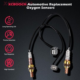 XCBOOCH Automotive Replacement Oxygen O2 Sensor 234-9005 234-4125 Set of 2, 02 Sensor Compatible with Honda for CR-V 2002-04