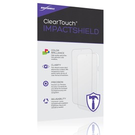 BoxWave Screen Protector Compatible with Peloton Bike - ClearTouch ImpactShield (2-Pack), Impenetrable Screen Protector Flexible Film