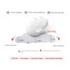 SUQ I OME Slim Sleeper-Ultra Thin Memory Foam Pillow for