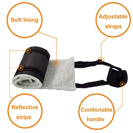 Dog Lift Harness - Adjustable Sling for Rear Legs with Soft Support for Senior, Injured, Disabled Dogs after ACL Surgery - Helping Pets with Canine Aid and Rehab Support (M)