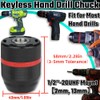 WenTigDY Keyless Hand Power Drill Chuck 1/2”-20UNF Mount, 2~13mm Self-tighten