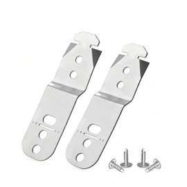 619985 Dishwasher Mounting Bracket, 00619985 Anti Tip Bracket Clips Kit for Bosch, Thermador, Kenmore Dishwasher, Replaces AP4538351 00605007 00628371 (2-Pack)