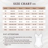 LITTLE JAMJAMS Shapewear for Women Elasticity Slimmer White Mesh Shapewear