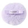 LUXENSE Glitter Ponpon Round Body Powder (Powder Built-In Type), 0.4